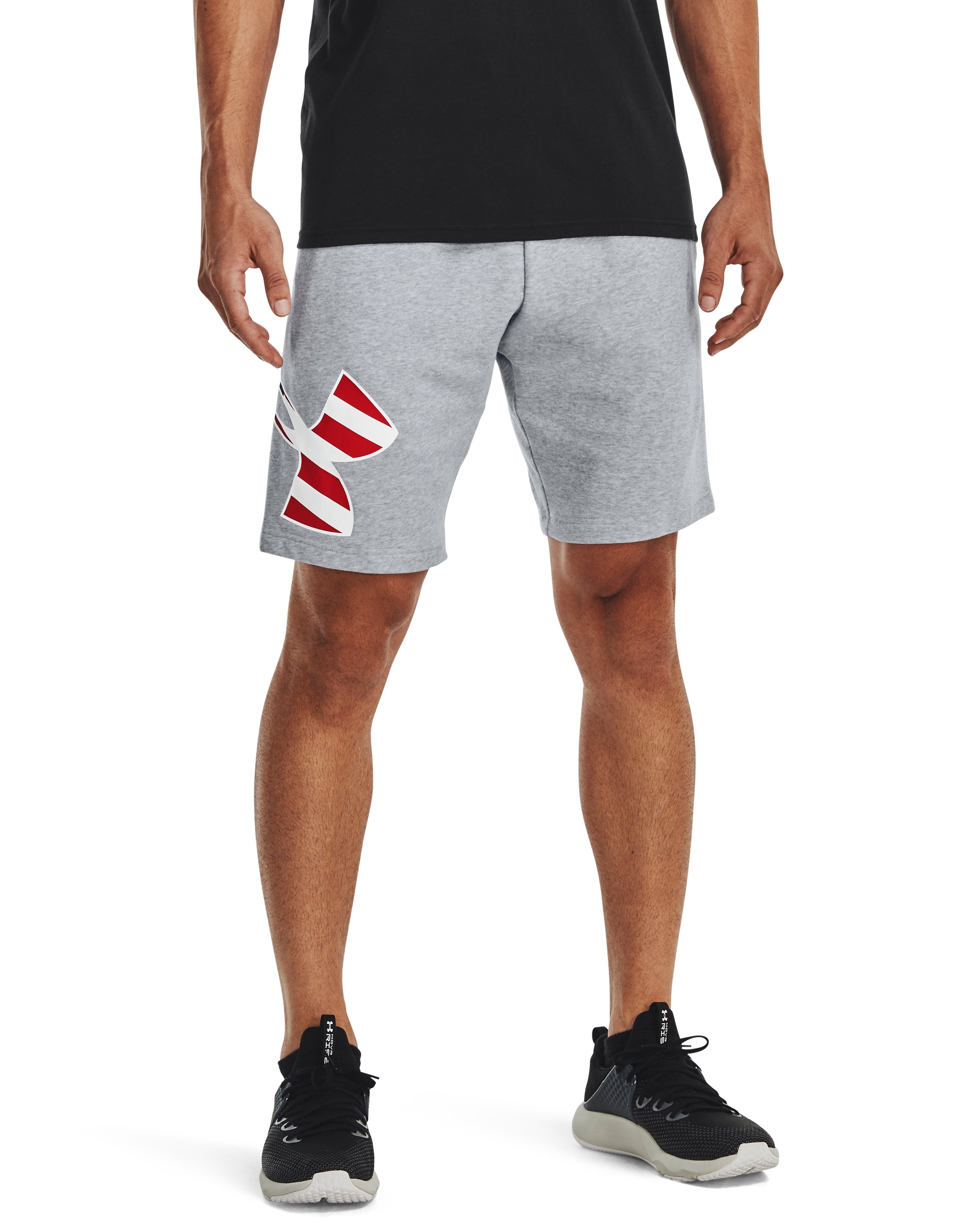 UA Freedom Rival Big Flag Logo Men's Shorts 3