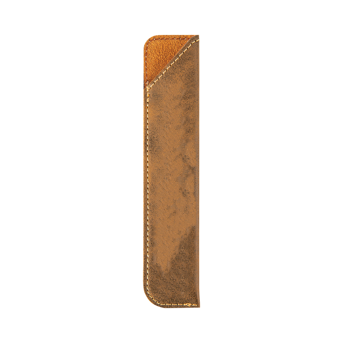 Rustic/Gold Leatherette Pen Sleeve 2
