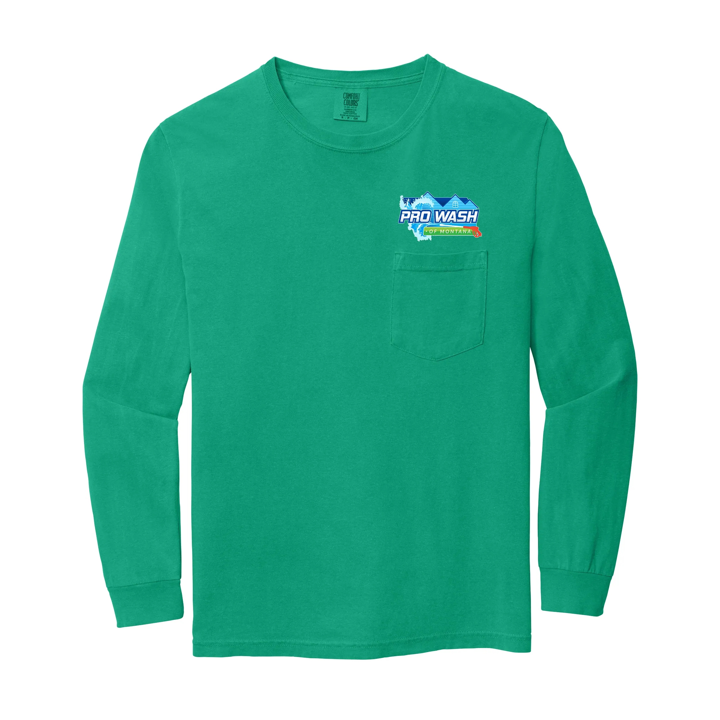COMFORT COLORS ADULT 6.1 OZ LONG-SLEEVE POCKET T-SHIRT 44
