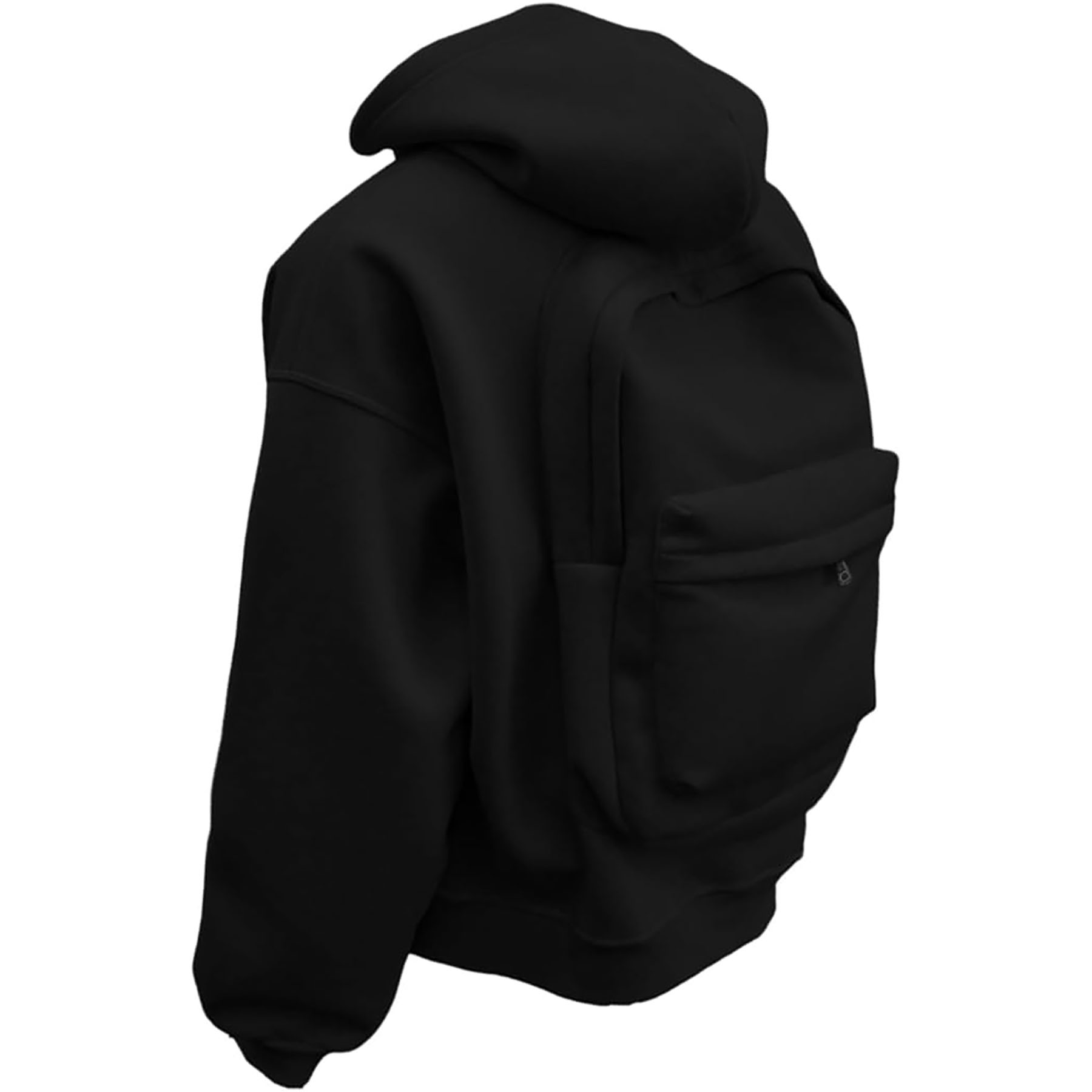 Unisex Hoodie with Backpack 9