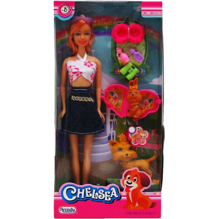 Fashion Doll Sets - Pets Theme 11.5" 2