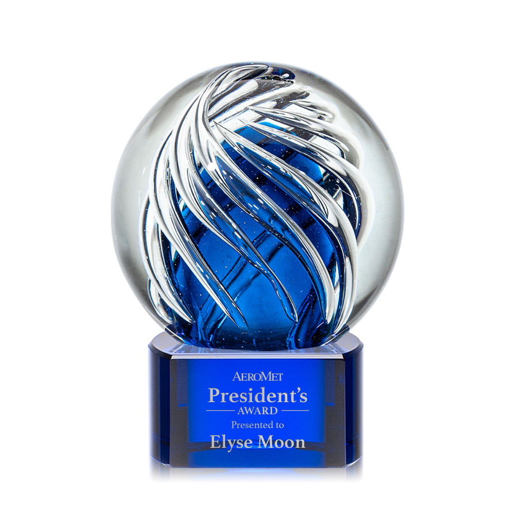 Genista Award on Paragon Base - Blue 8