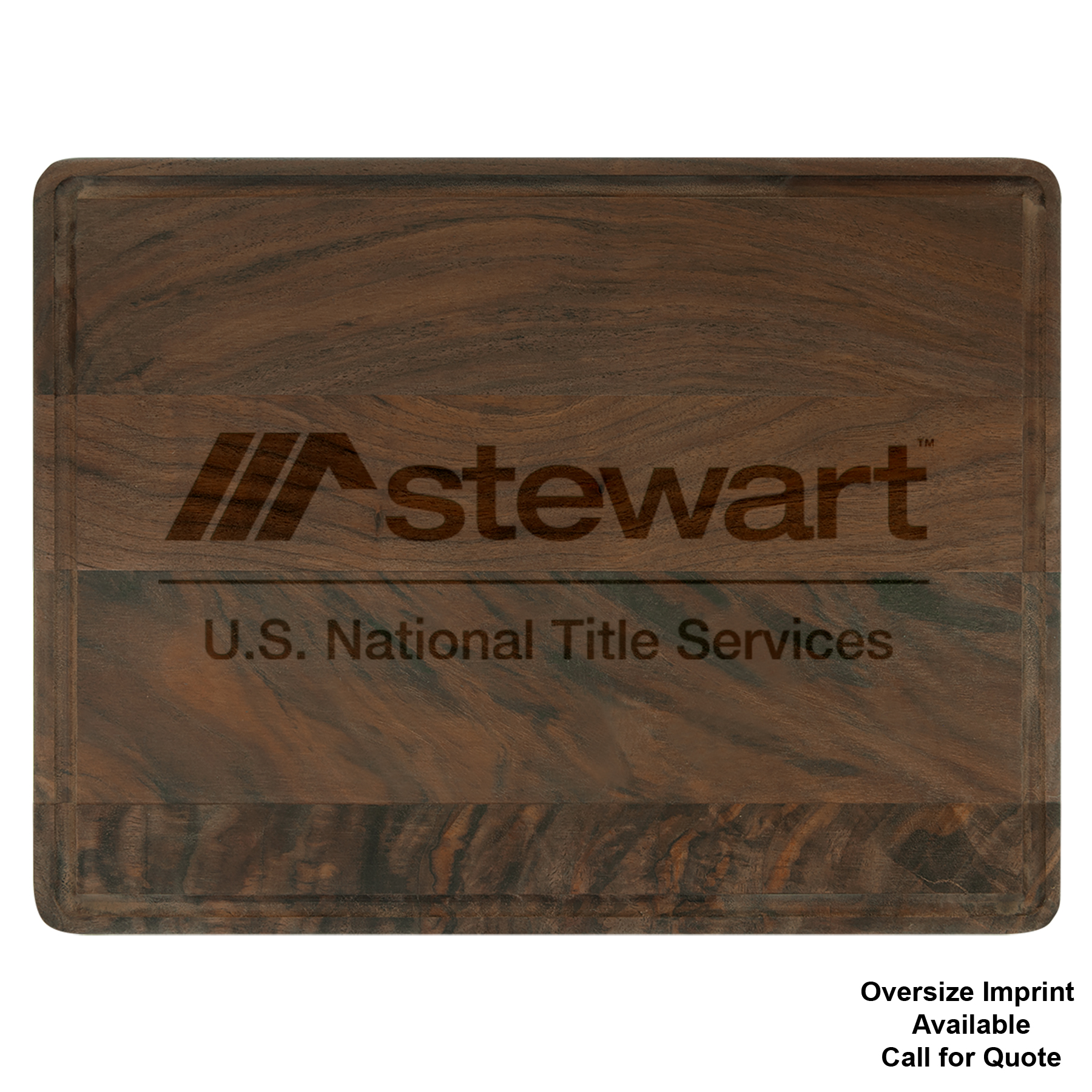 11" x 8" Walnut Cutting Board with Juice Groove 4