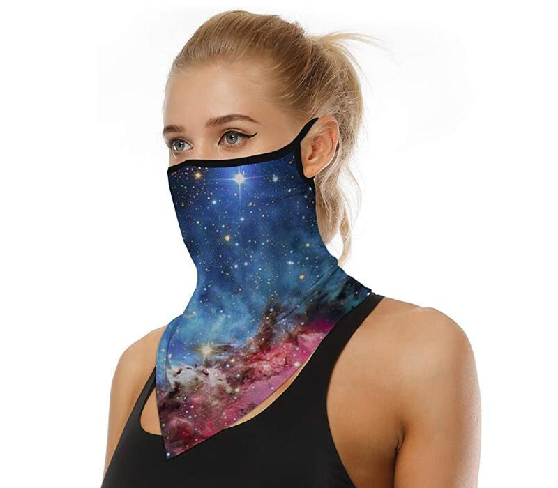Reusable Face Bandana with Ear Loop 3