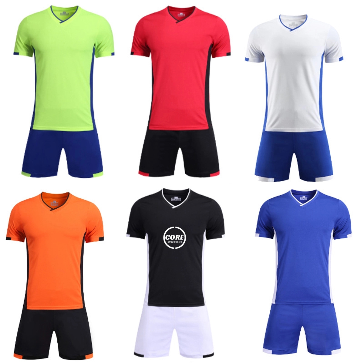 Custom Quick Dry Soccer Jerseys Sport Team Training Uniform 3
