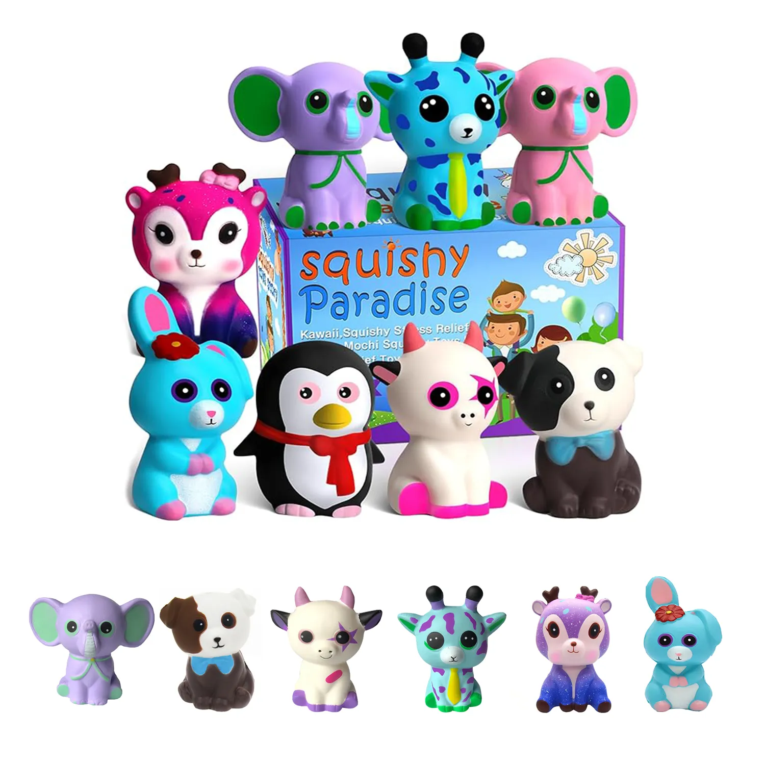 Animal Squishy Toys for Kids and Adults 7