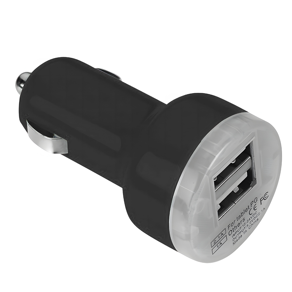 Dual USB Mini Car Charger 22