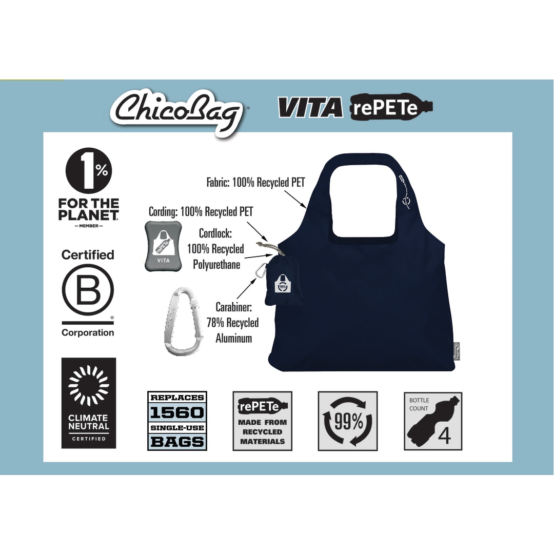 ChicoBag Vita rePETe Shoulder Tote 64