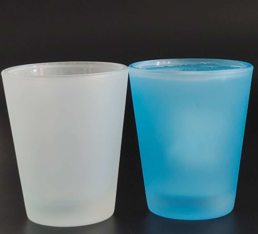 1.5 oz Frosted Colored Shot Glass 3