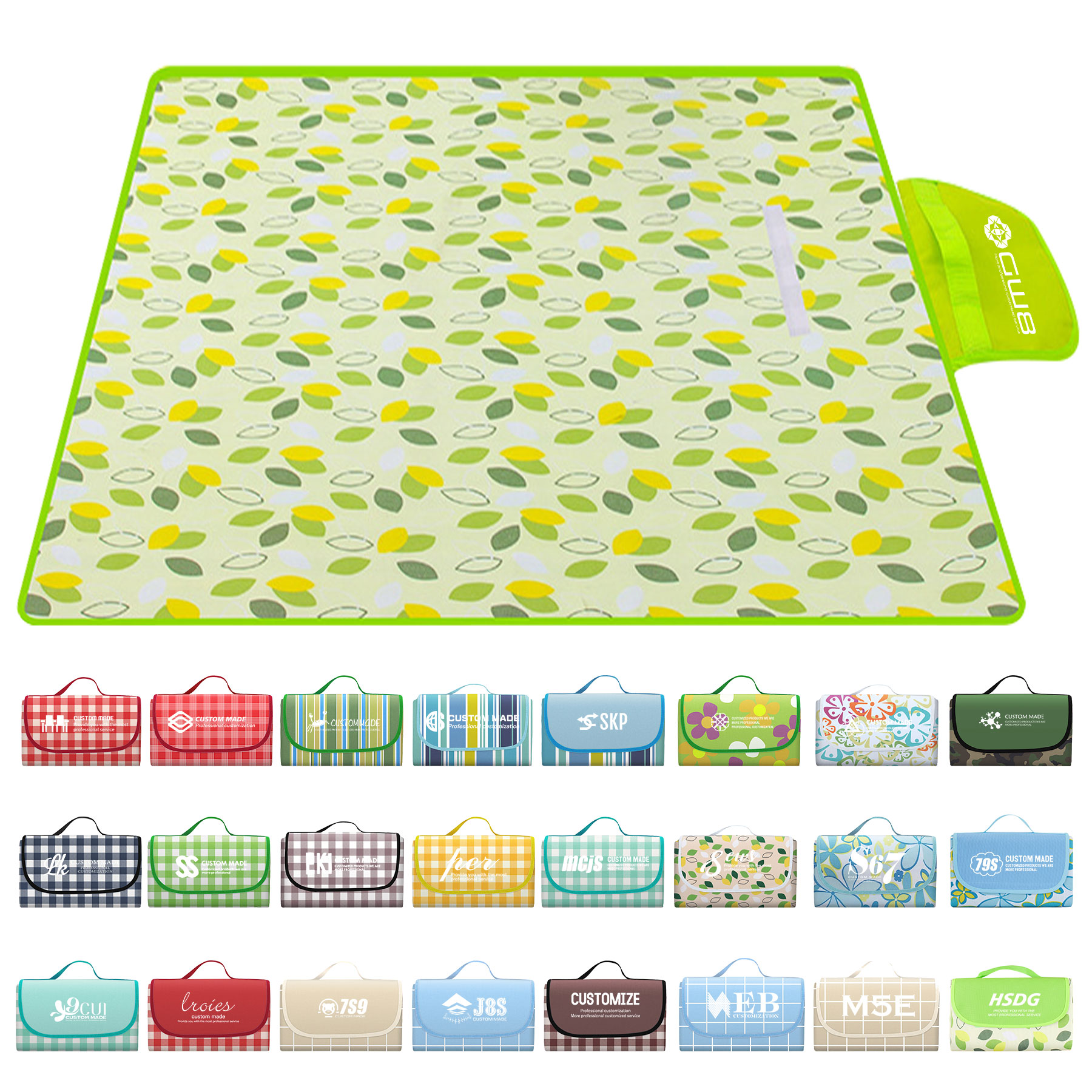 79L" x 59"W Picnic Mat 10
