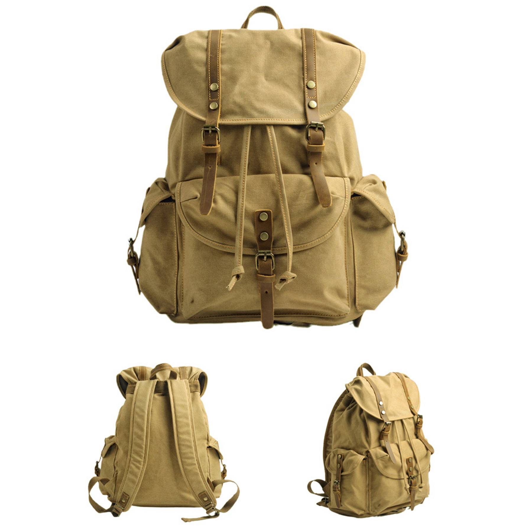 Canvas Vintage Backpack 1