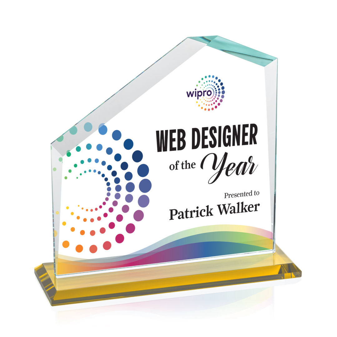 Fairmont VividPrint™ Award - Amber 5