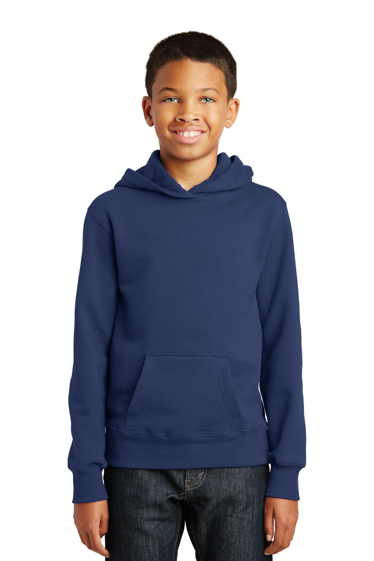 Port & Company® Youth Fan Favorite Fleece Pullover Hooded Sweatshirt 30