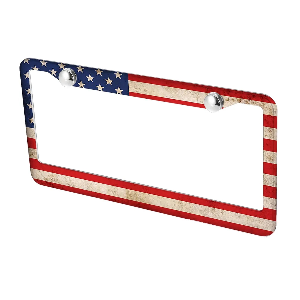Customizable License Plate Frame 2