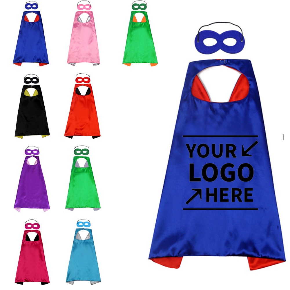Kids Superhero Cape And Mask 1