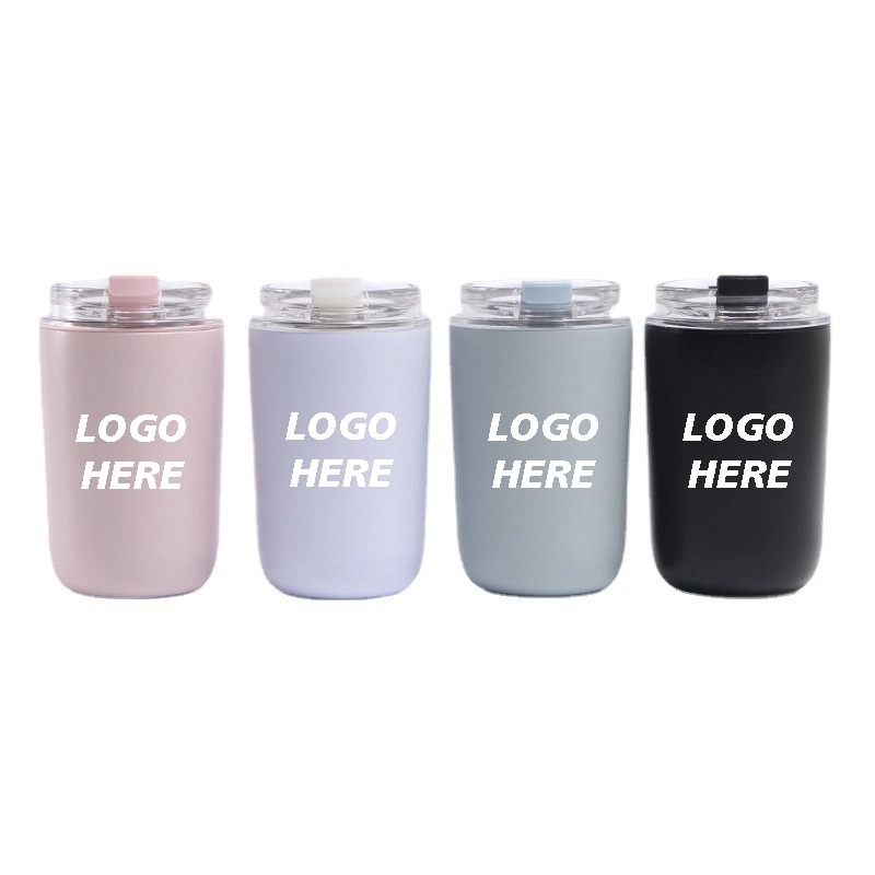 Custom 12oz Stainless Steel Tumbler With Lid And Straw 9