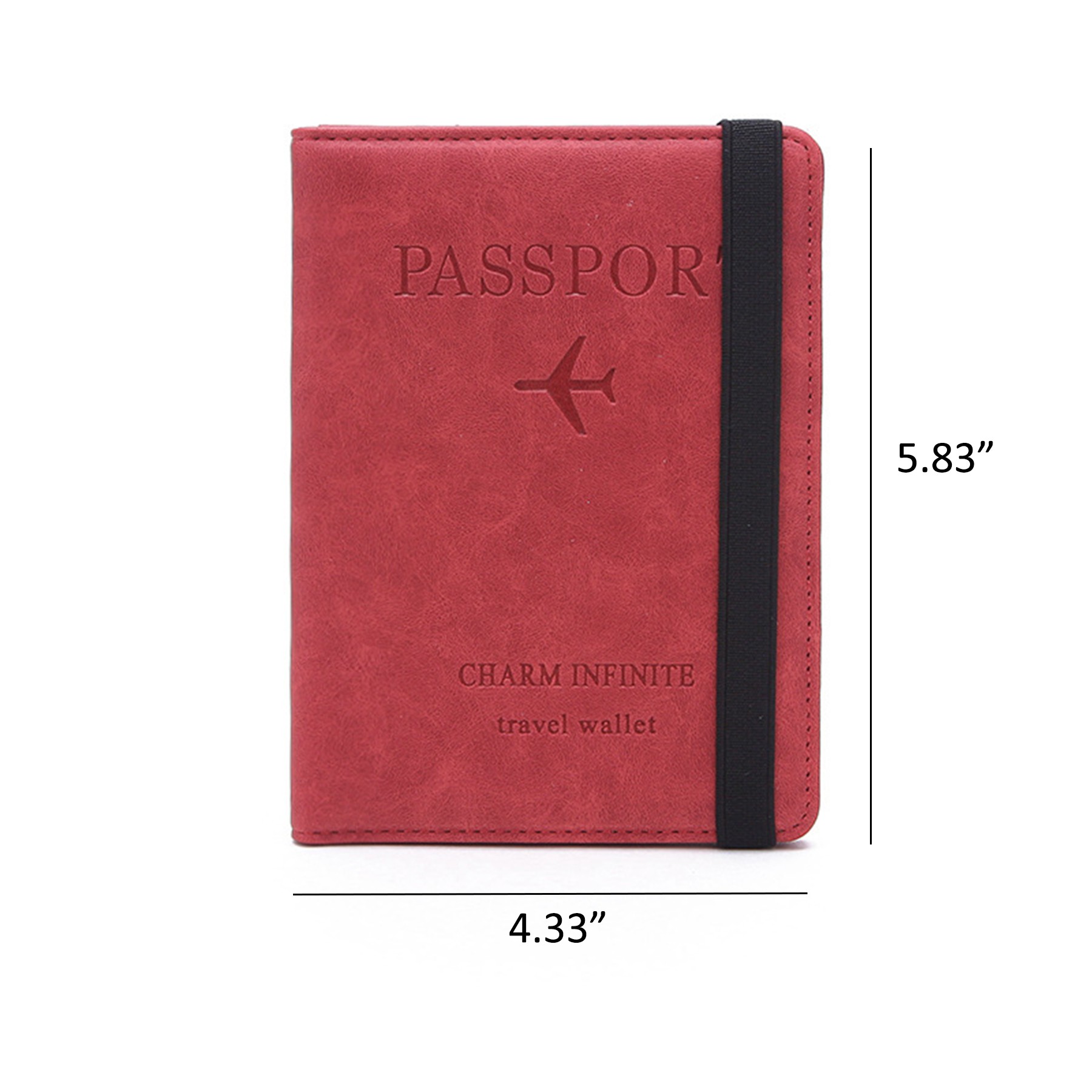 RFID Blocking Travel Passport Holder 2