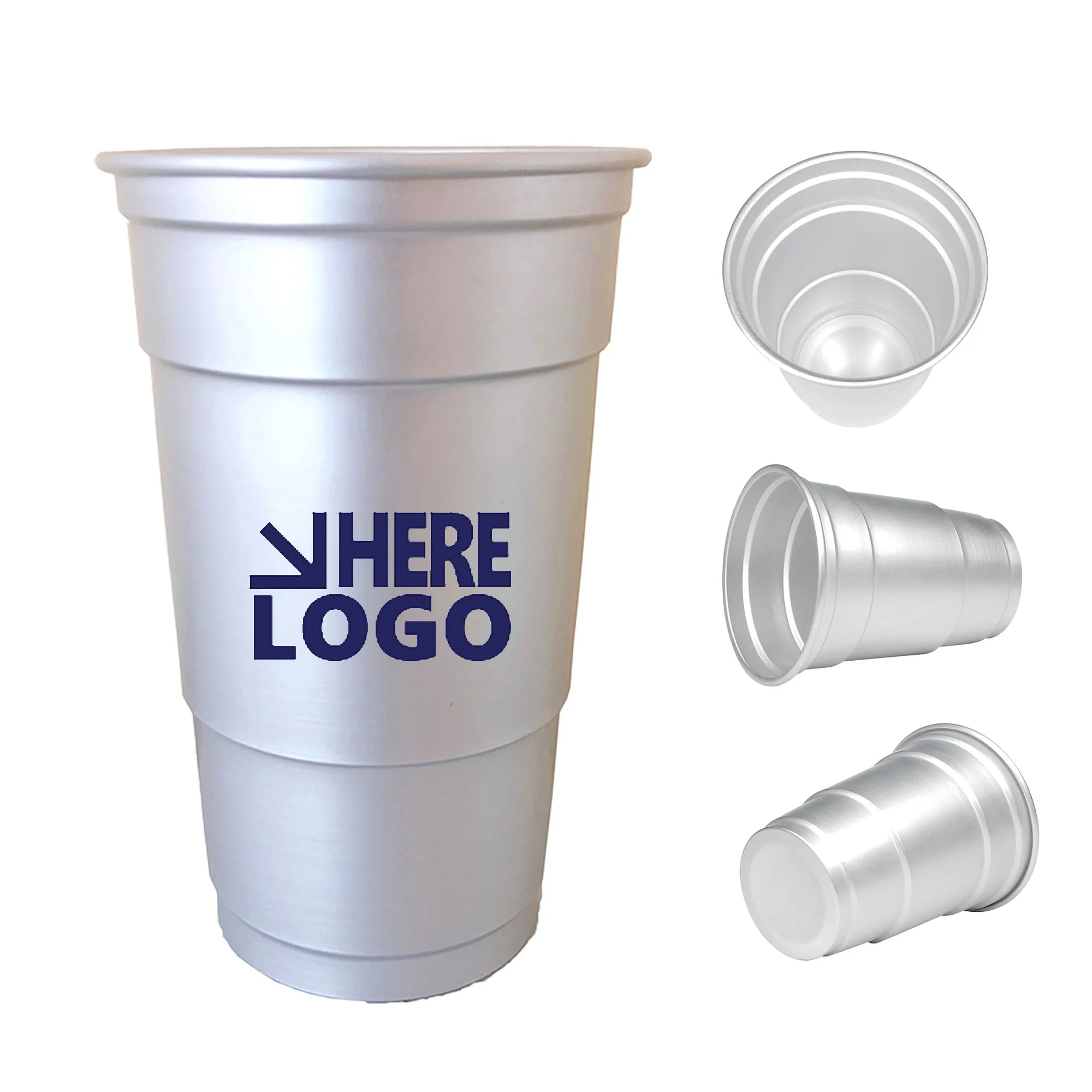 16 oz Aluminum Beverage Cup 1