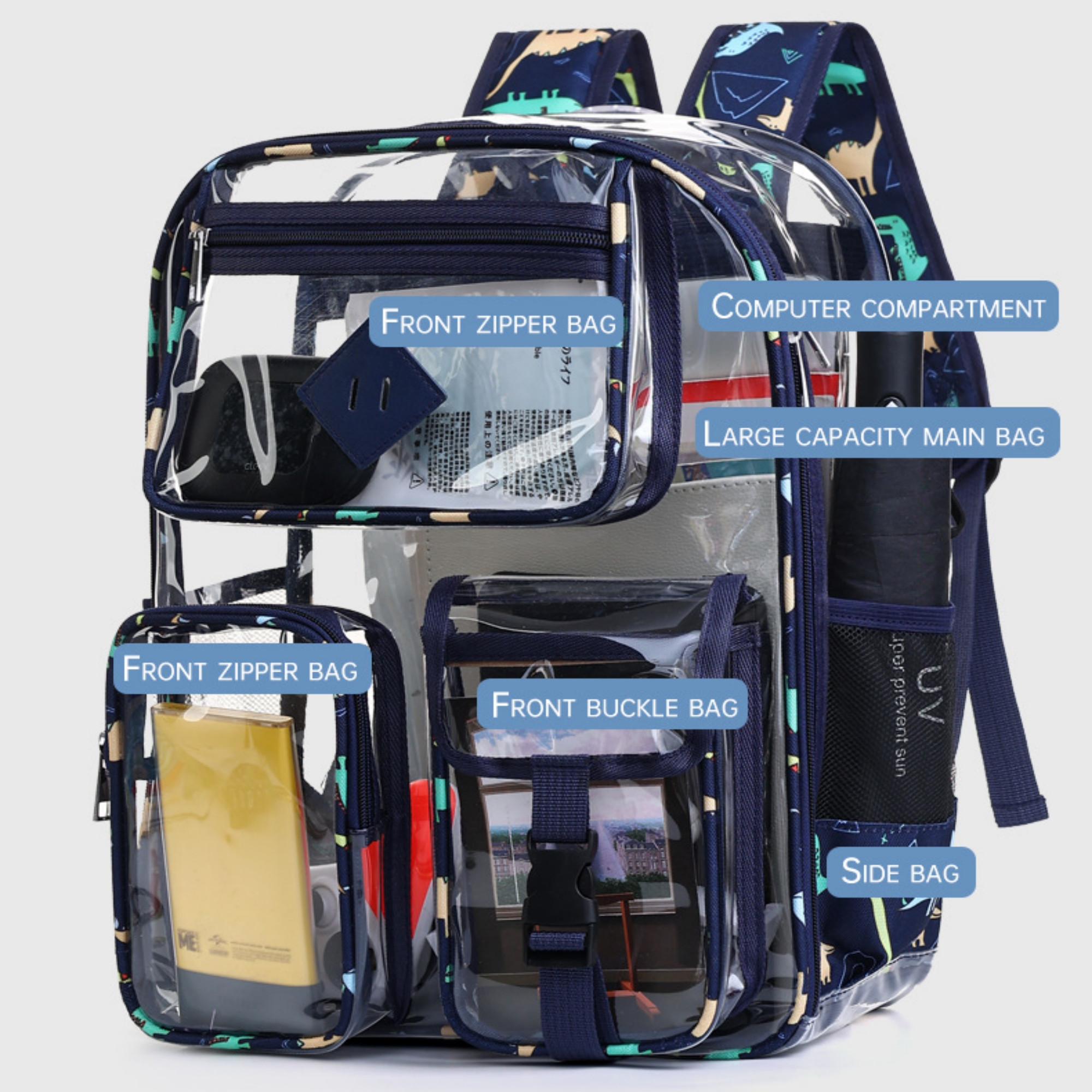PVC Clear Backpack 5