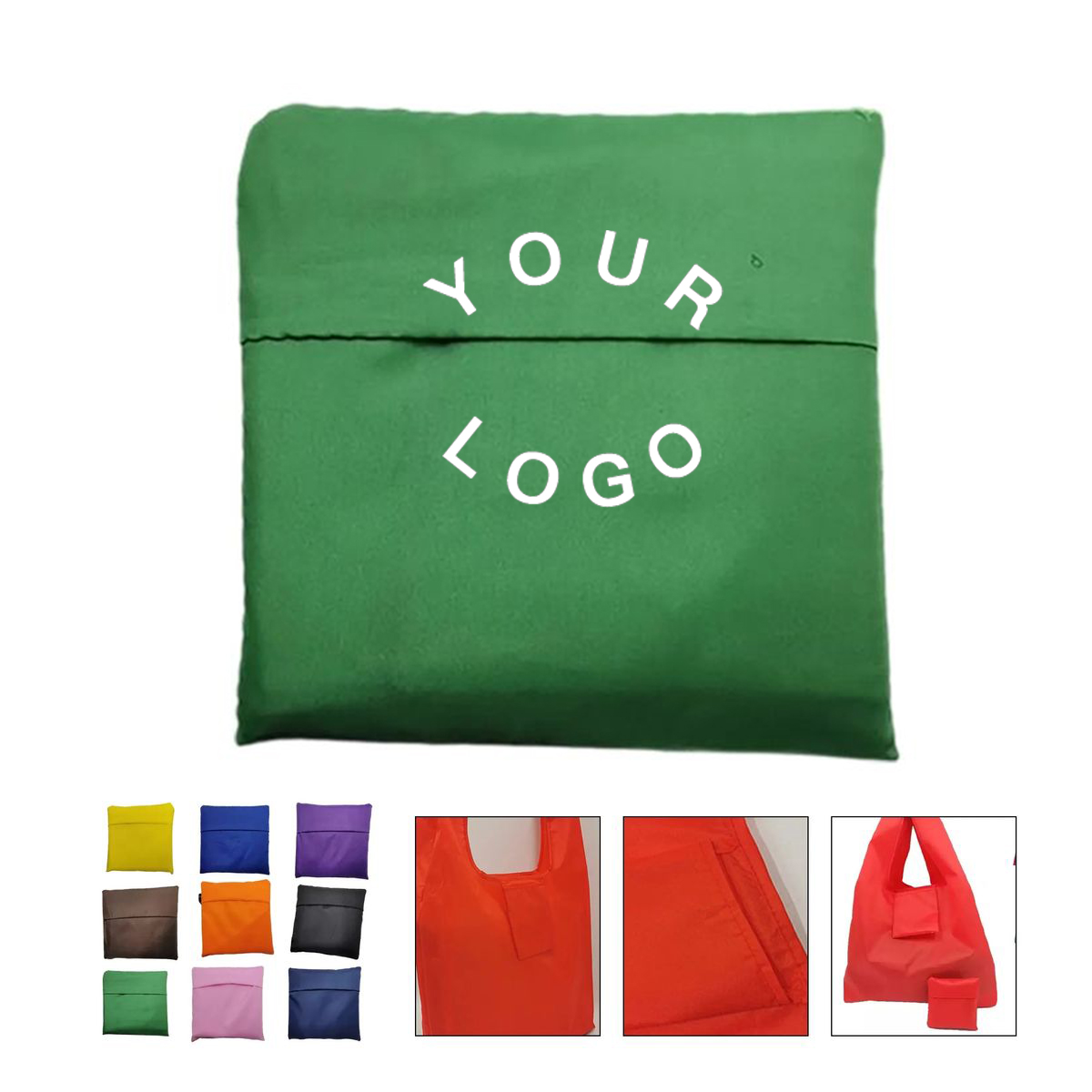Terylene Folding Shopping Bag Large 6