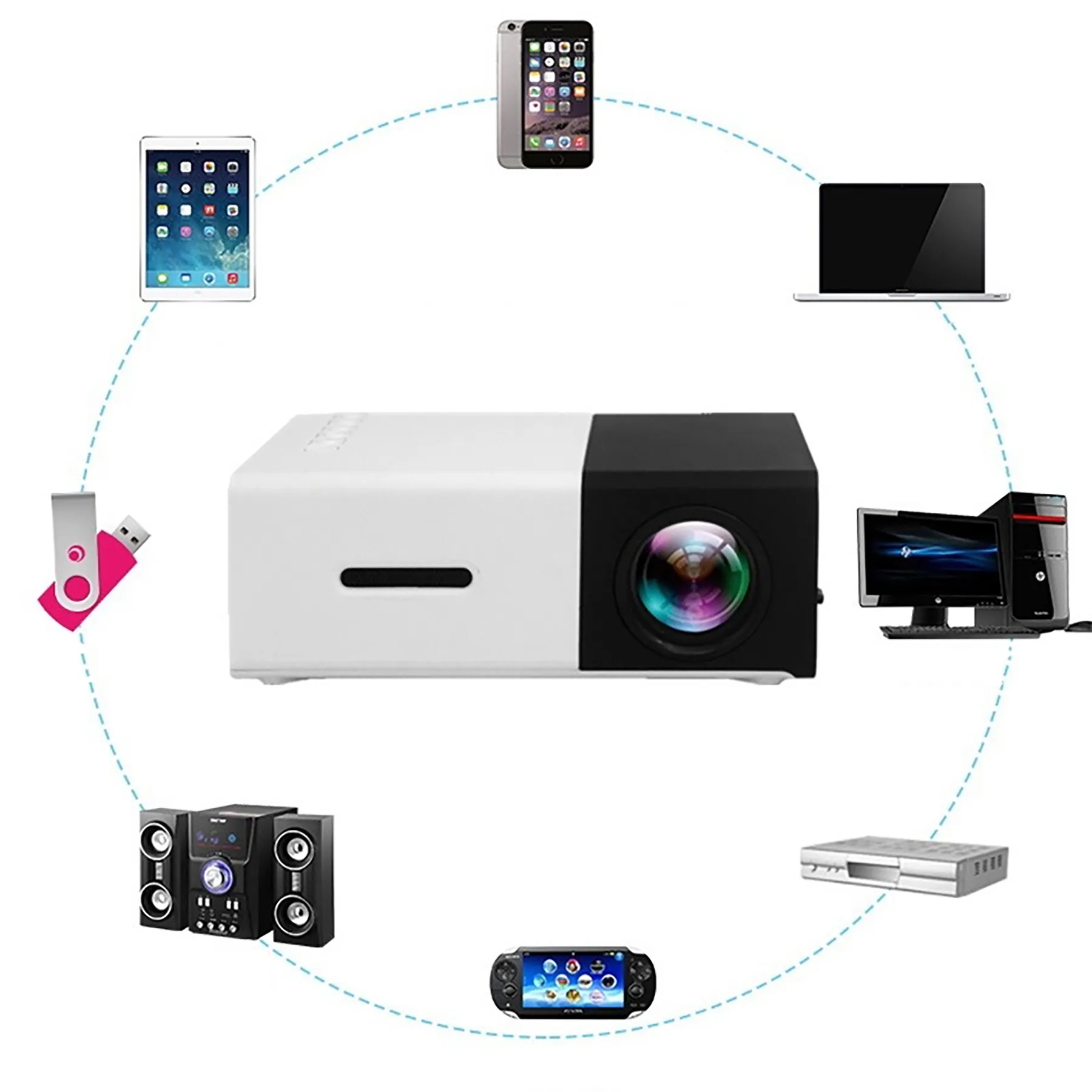 Pocket Mini Projector 7