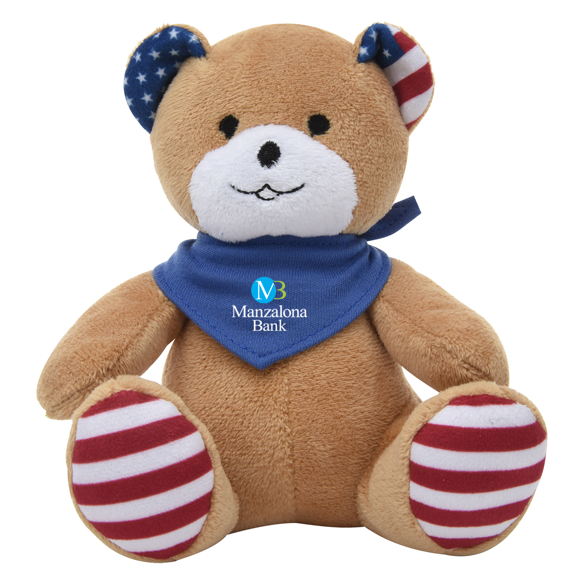 6" Patriotic Bear 4