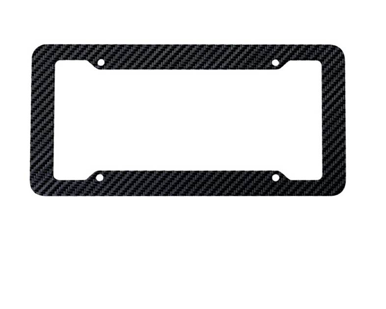 Carbon Fiber License Plate Frame 5