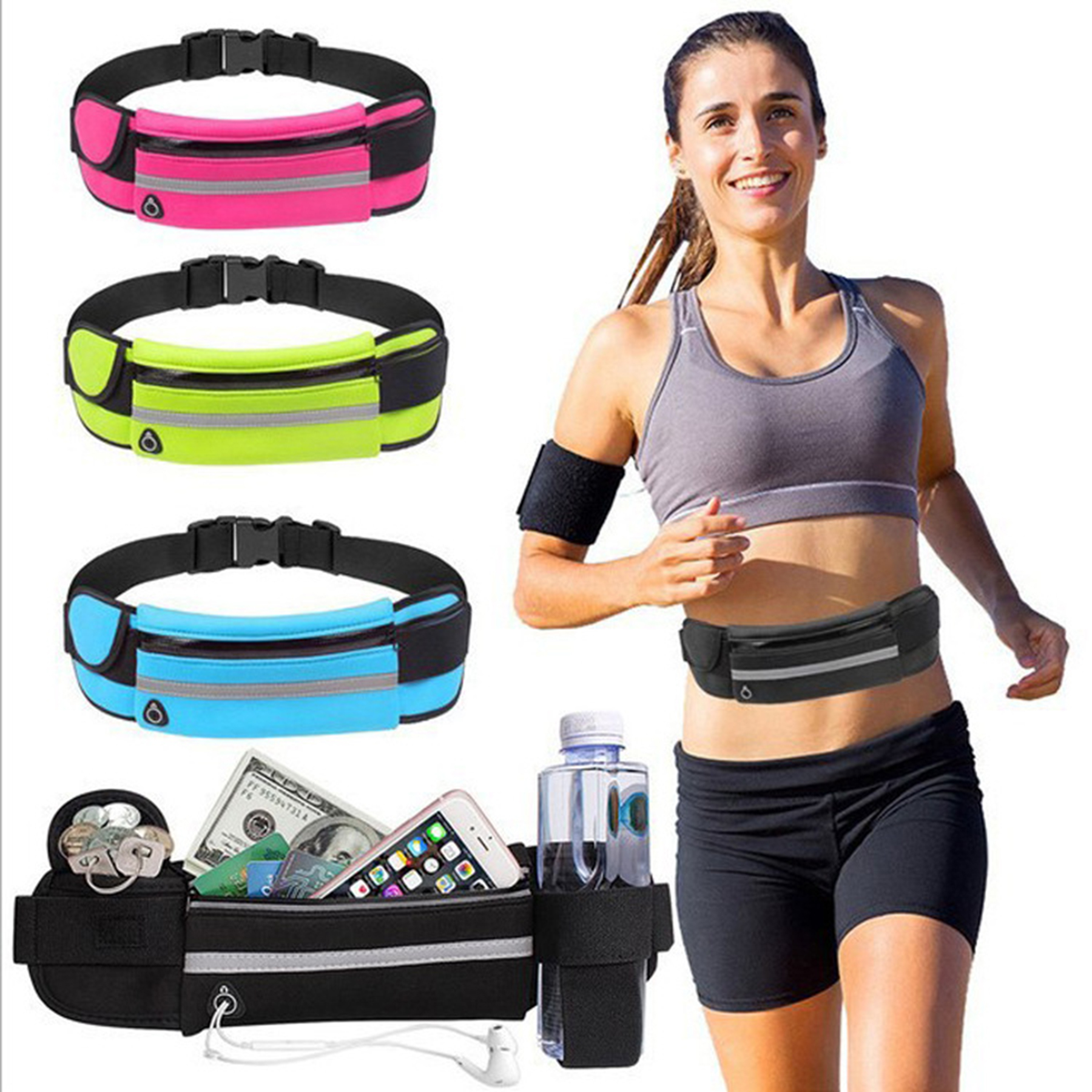 Waist Pack Running Belt Pouch 3