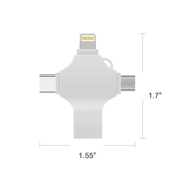4 in 1 USB Flash Drive 8GB 5