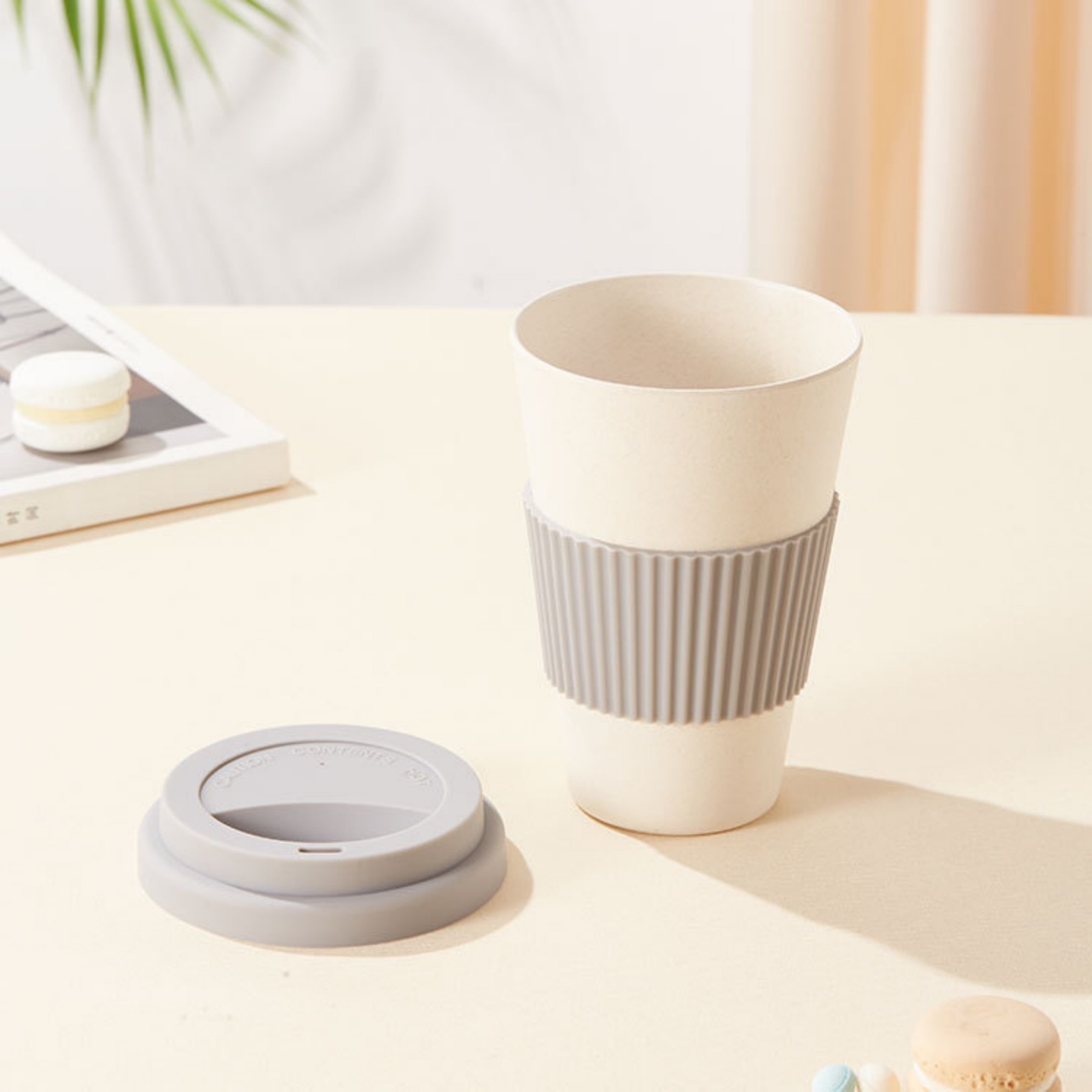 16Oz Bamboo Fiber Coffee Mug 7
