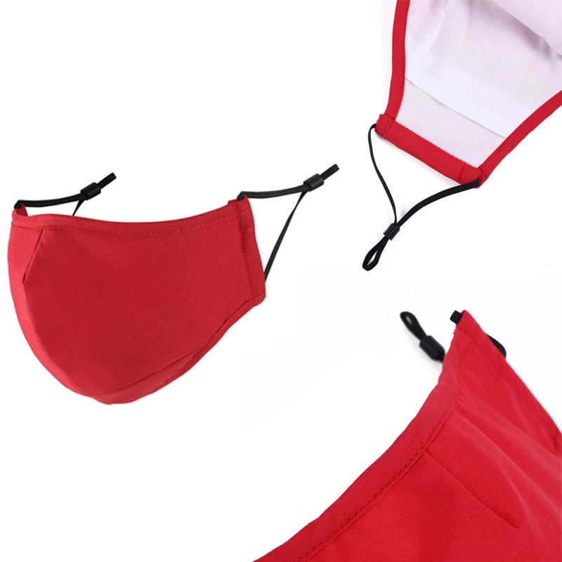 4-layer Reusable Cotton Face Mask With Pocket For Filter 4