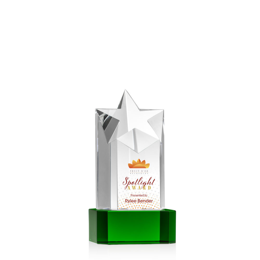 Berkeley VividPrint™ Award on Padova Base - Green 2