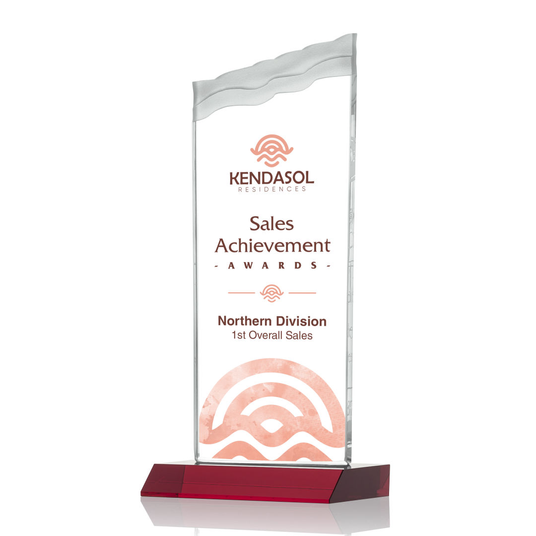 Oakwood VividPrint™ Award - Red 9