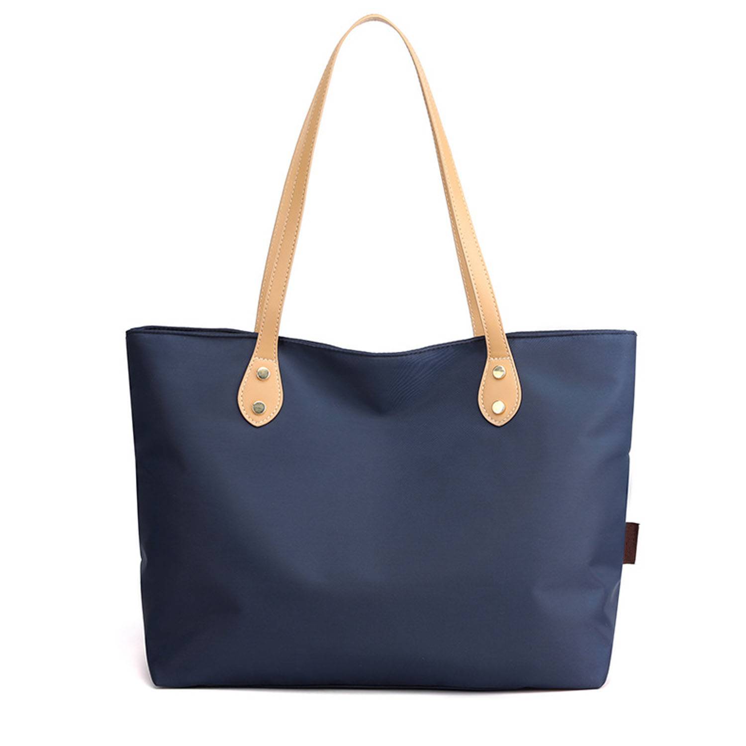 Nylon Tote Bag W/ Zip, custom tote bag with logo imprint 5