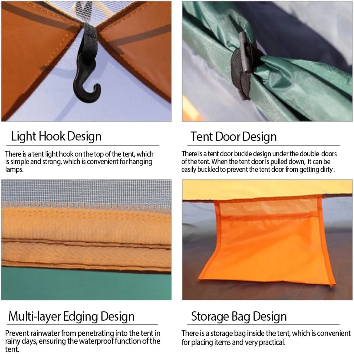 Instant Pop Up Lightweight Camping Tent 2