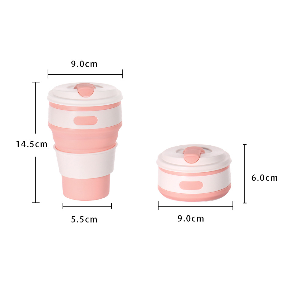 Silicone Portable Foldable Water Cup 4