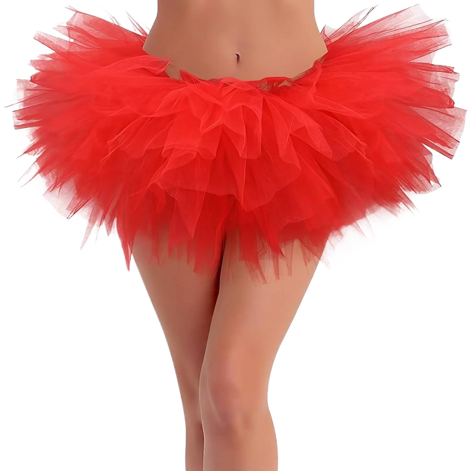 Fluffy Layered Tulle Ballet Dance Skirt 17