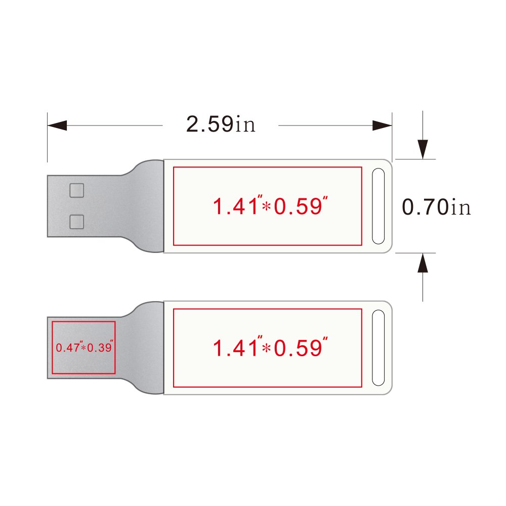 Archer Heights Light-Up USB Flash Drive 13