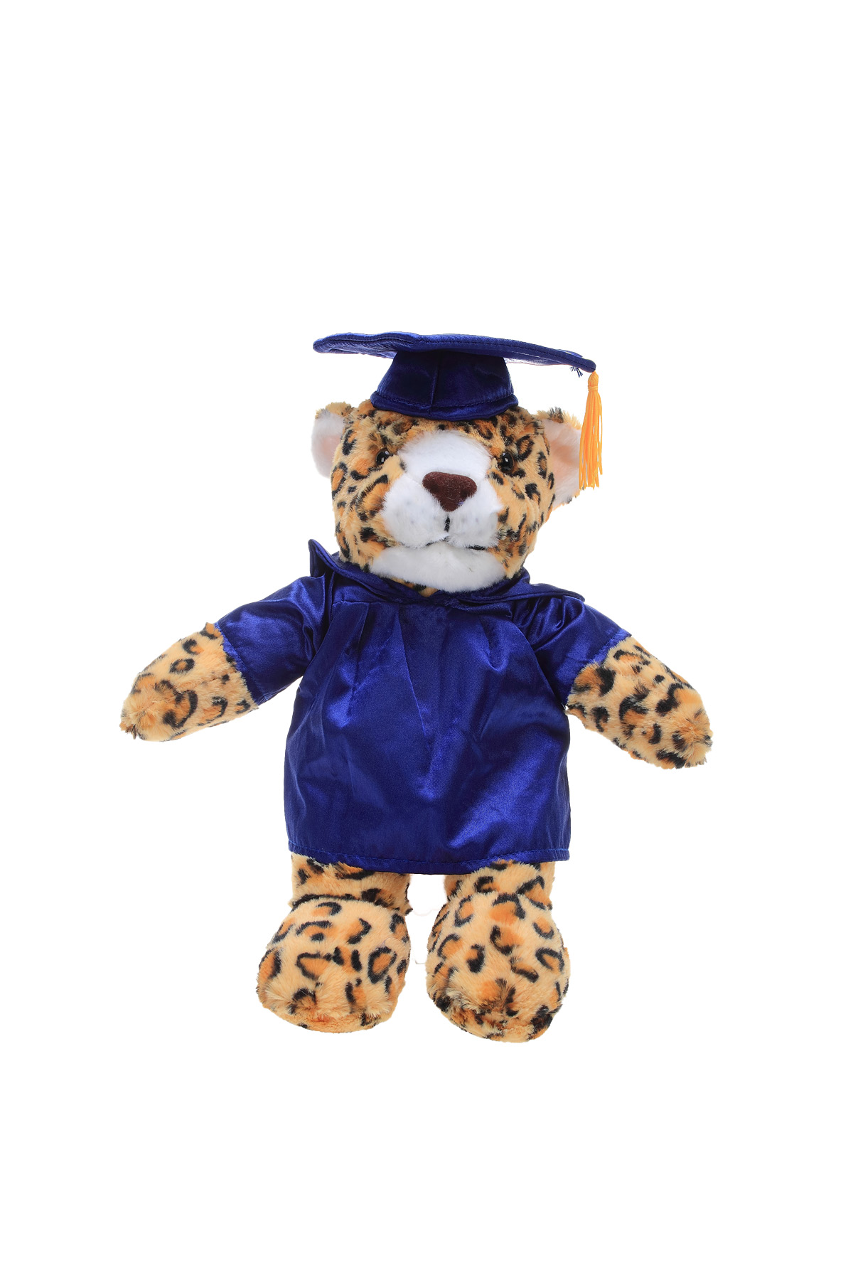 Soft Plush Leopard in Graduation Cap & Gown Stuffed Animal 9