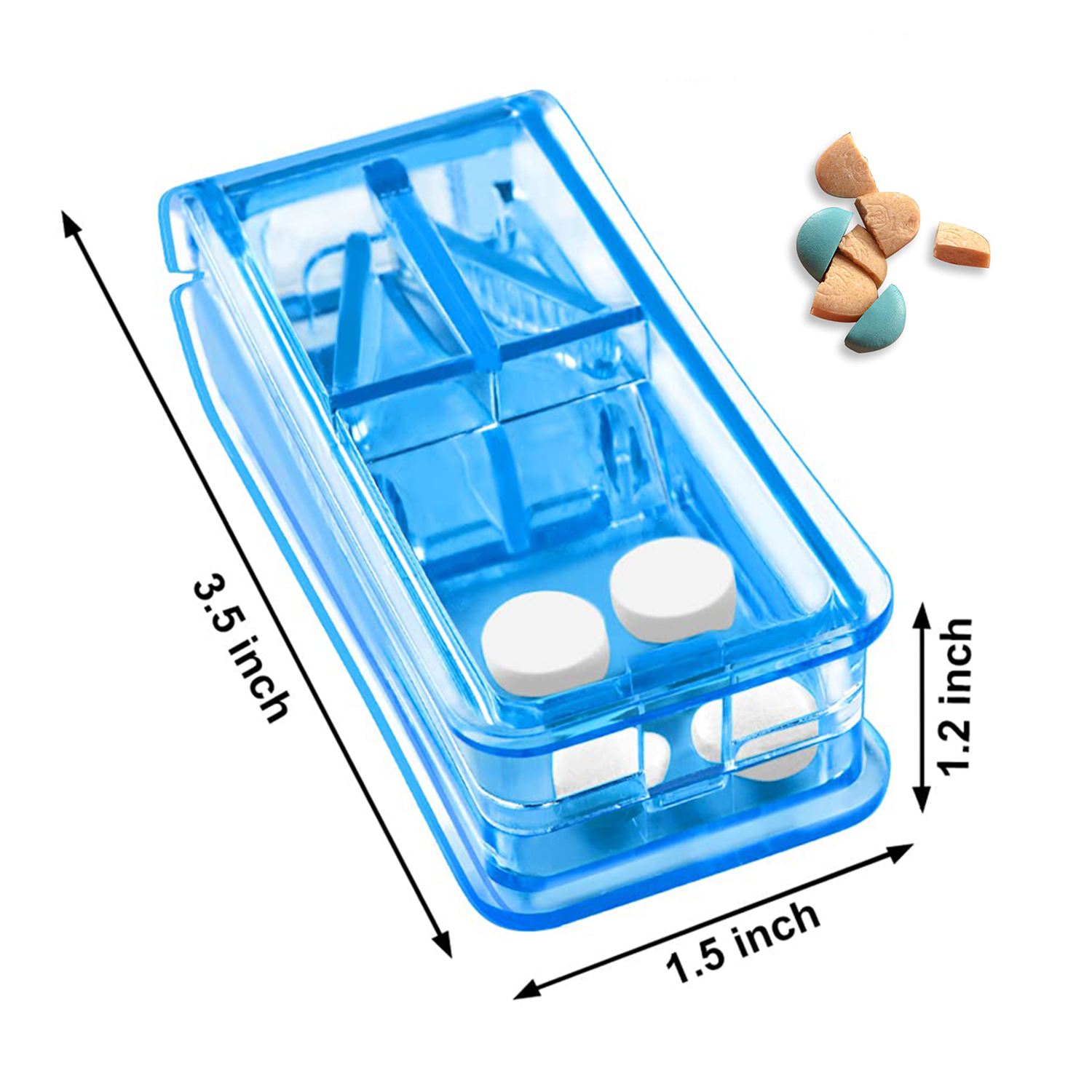 Pill Splitter With Blade 2
