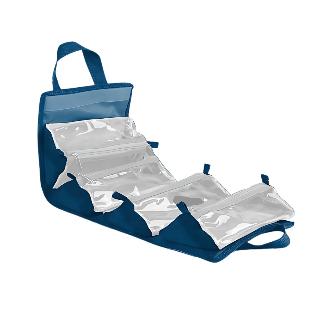 Roll Up Travel Kit with Compartments 4