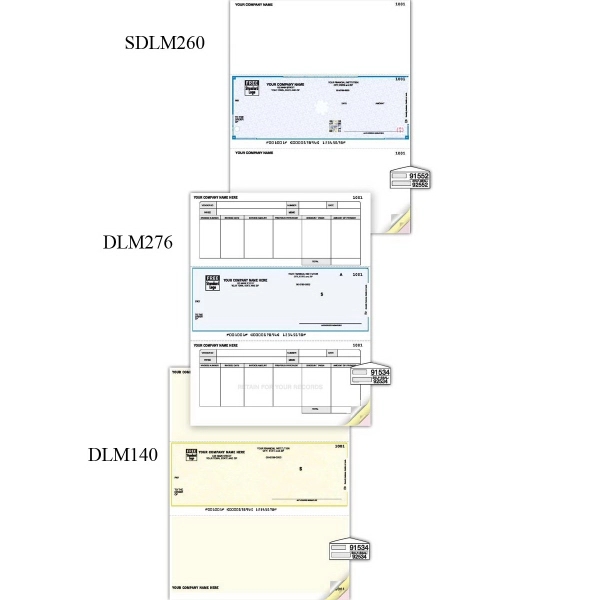 Laser OCR accounts payable check 4