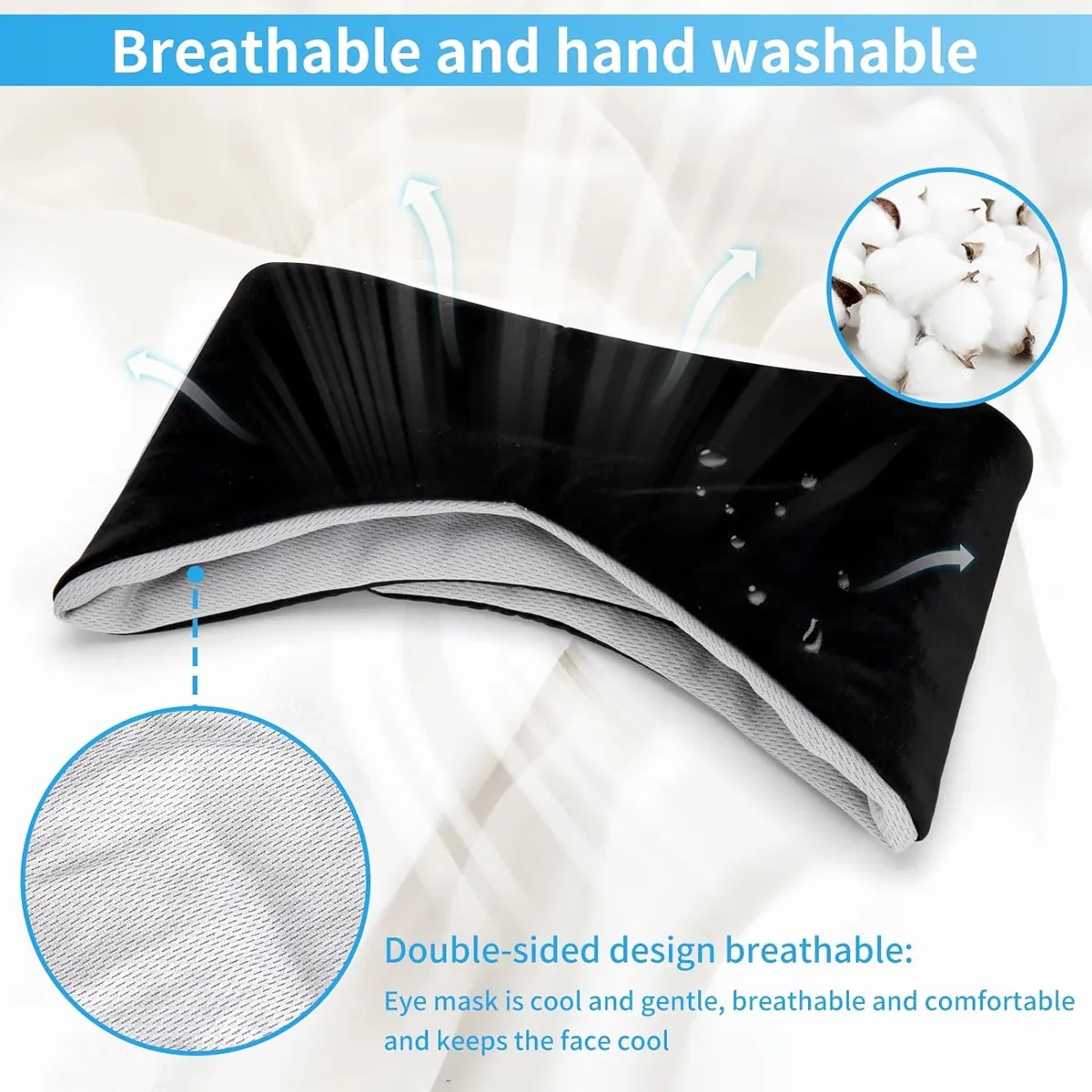 Double Sided Large Covers Sleep Eye Mask 4