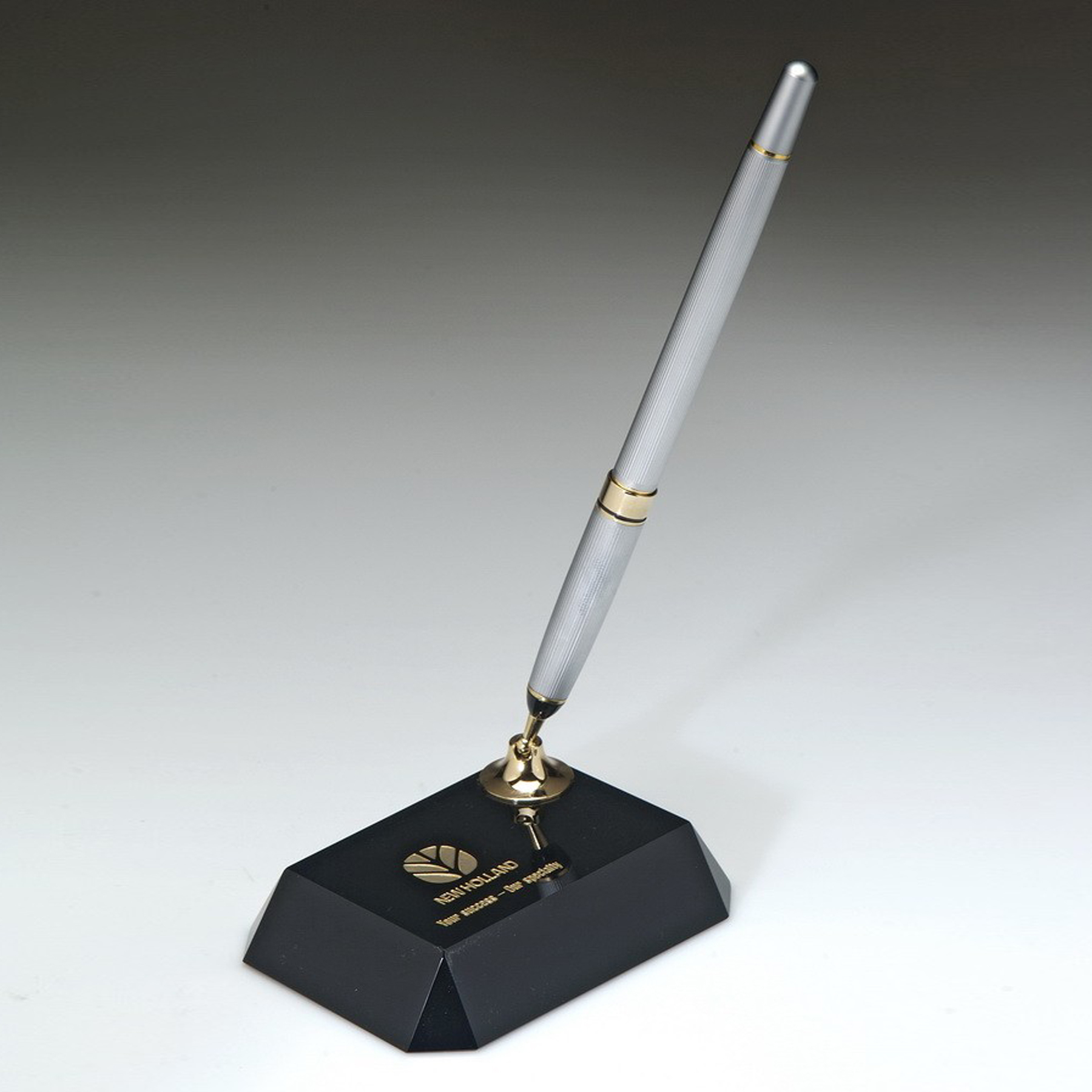 Black Crystal Pen Set w/ Black pen_D710CA 2
