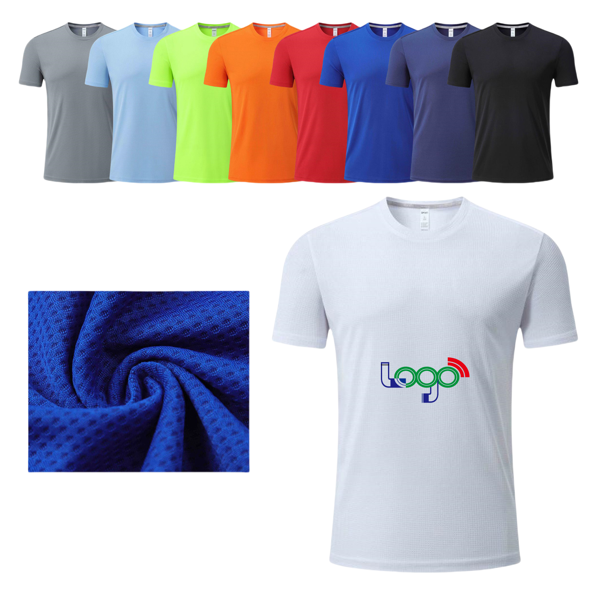Polyester Breathable Quick Drying Shirt MOQ20 2