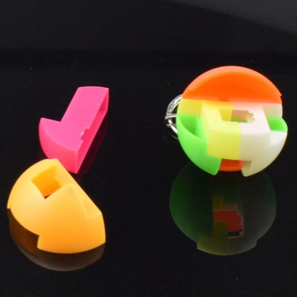 Plastic magic puzzle education toy blocks 4