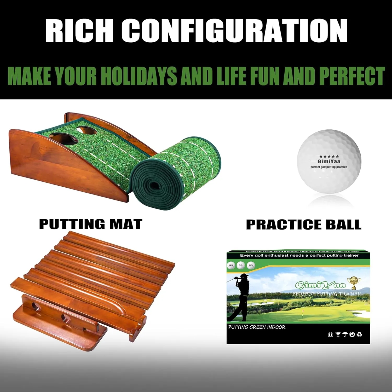 Indoor Golf Putting Mat 3