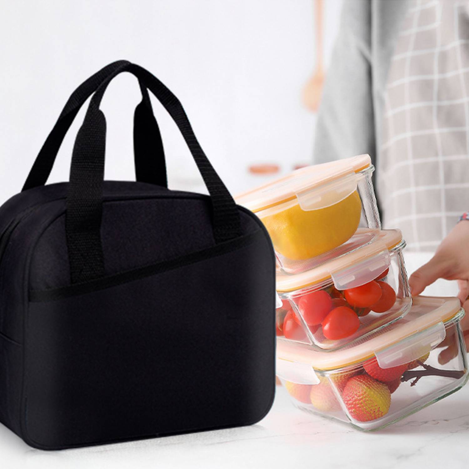 Food Container Meal Insulated Lunch Bag 5