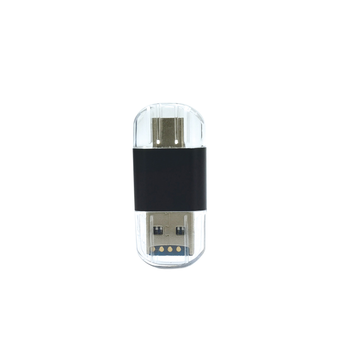 MicroSD Card Reader with Type-C and USB-A 30