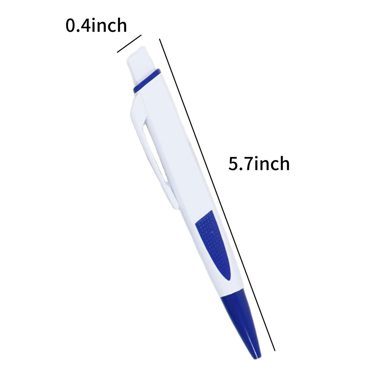 Retractable Writing Pen with Grip Handle 3